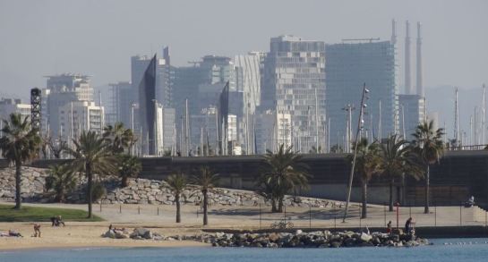 Donde la Diagonal llega al mar: la zona del Forum 2004 en Barcelona