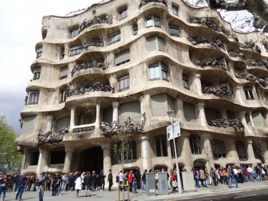 Gaudí en el Paseo de Gracia, en una manzana con un coeficiente de edificabilidad de 5,5