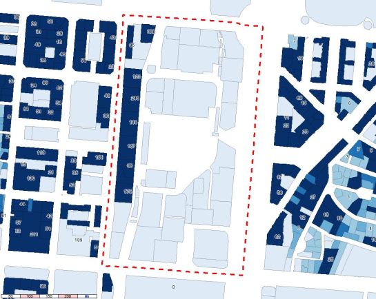 Superficie de vivienda por parcela y, para ciertas parcelas, número de viviendas