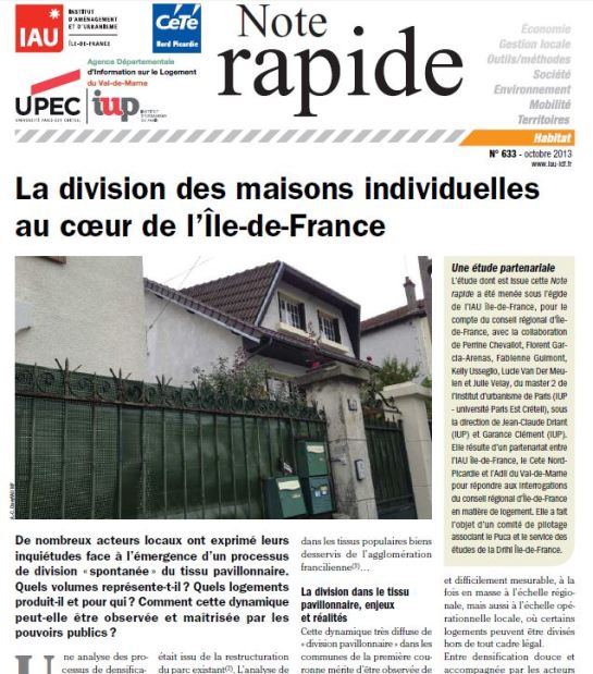 biblio 66-division pavillonaire ile de france