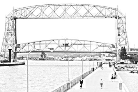 El Aerial Lift Bridge de Duluth