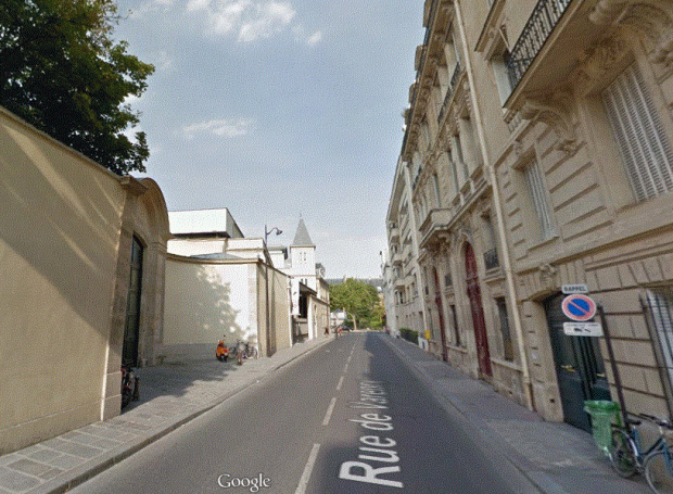Rue de Varenne, google street view